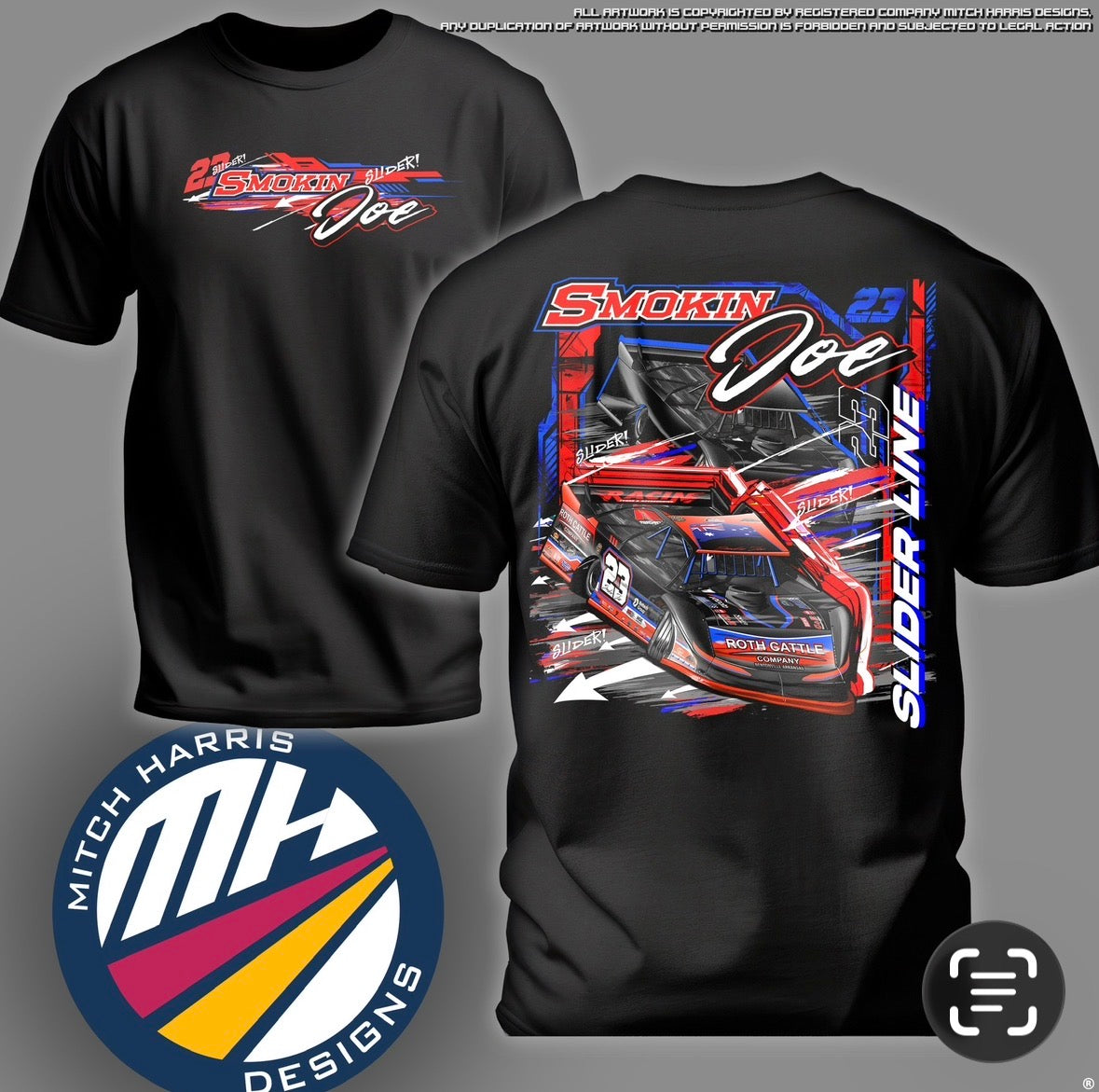 Smokin Joe Slider Line Tee